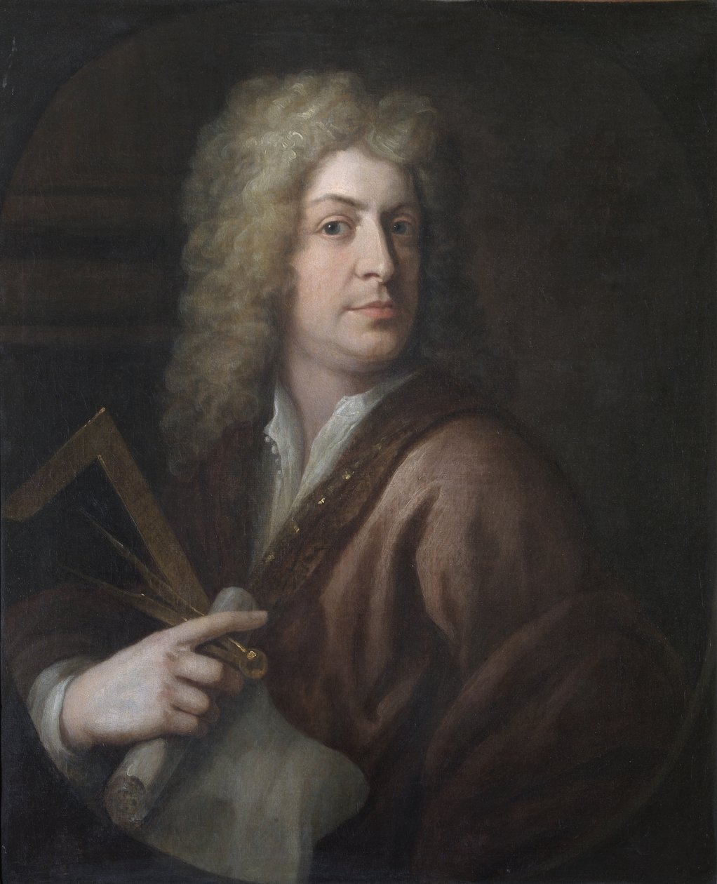 Edward Strong, ca. 1710 av Godfrey Kneller