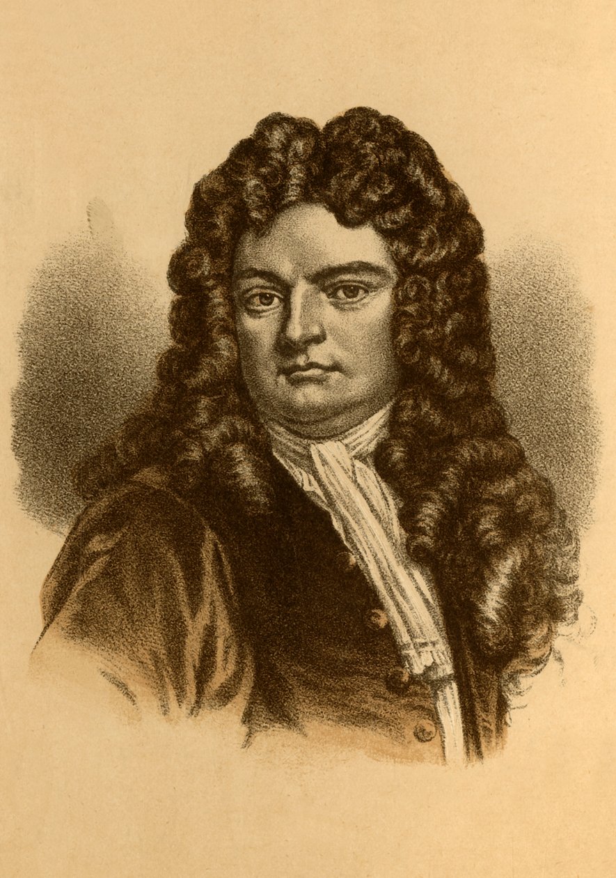 Sir Richard Steele, c1710, c1880. av Godfrey Kneller