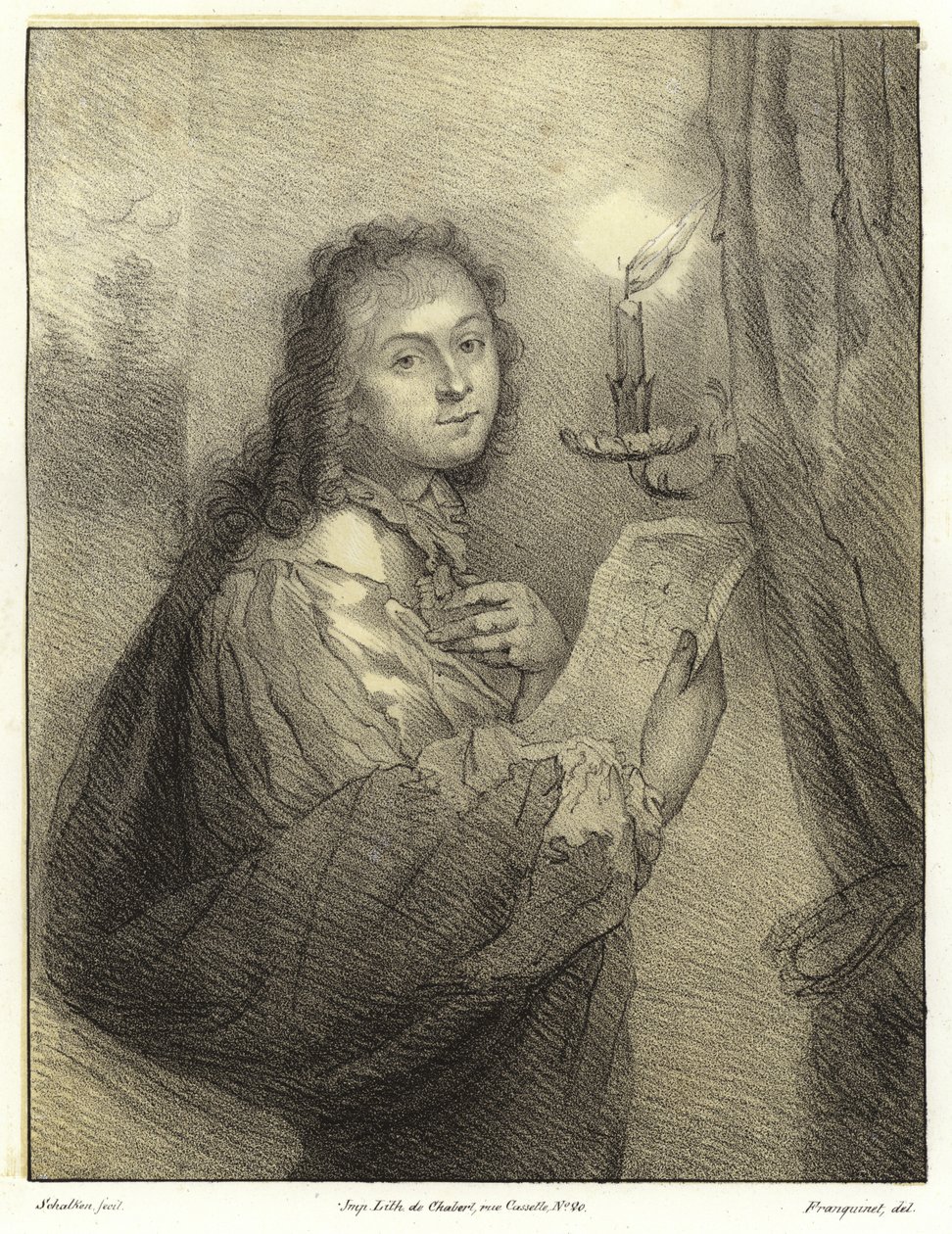 Godfried Schalcken , nederlandsk kunstner av Godfried Schalcken