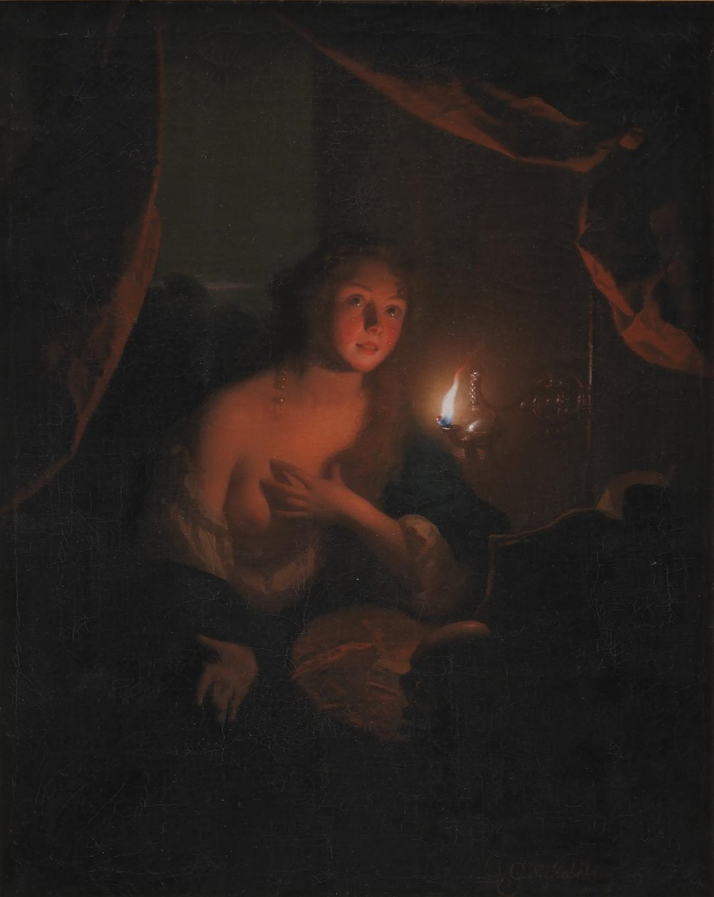 Den angrende hellige Maria Magdalena av Godfried Schalcken