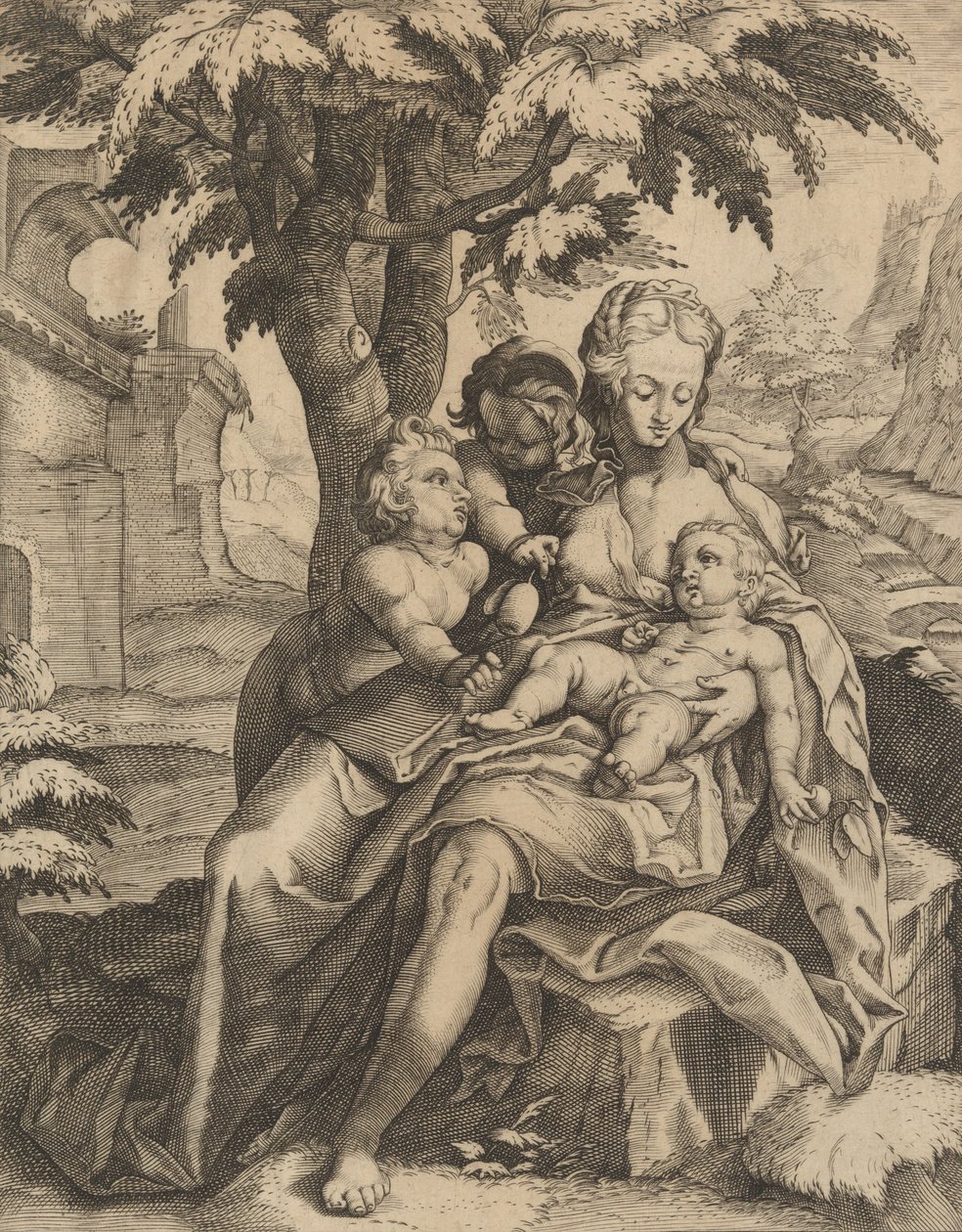 Veldedighet. av Goltzius School