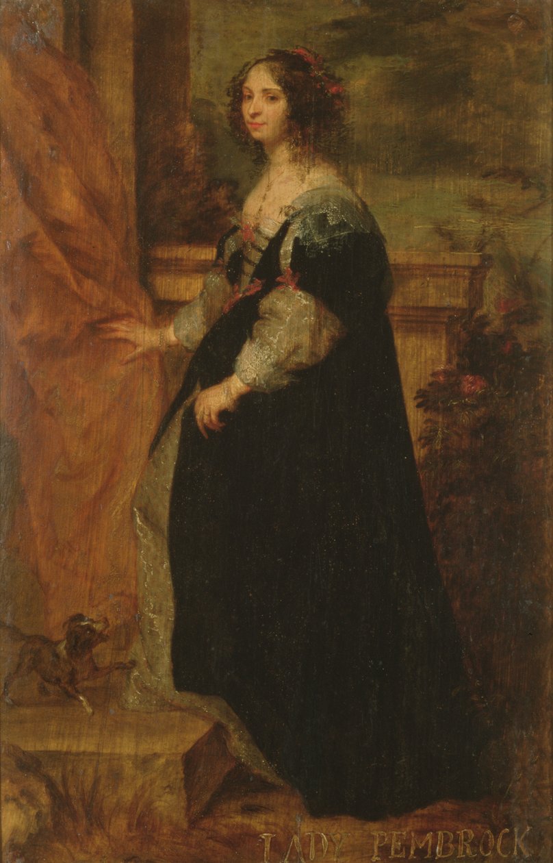 Portrett av en dame, ca. 1650 av Gonzales Coques