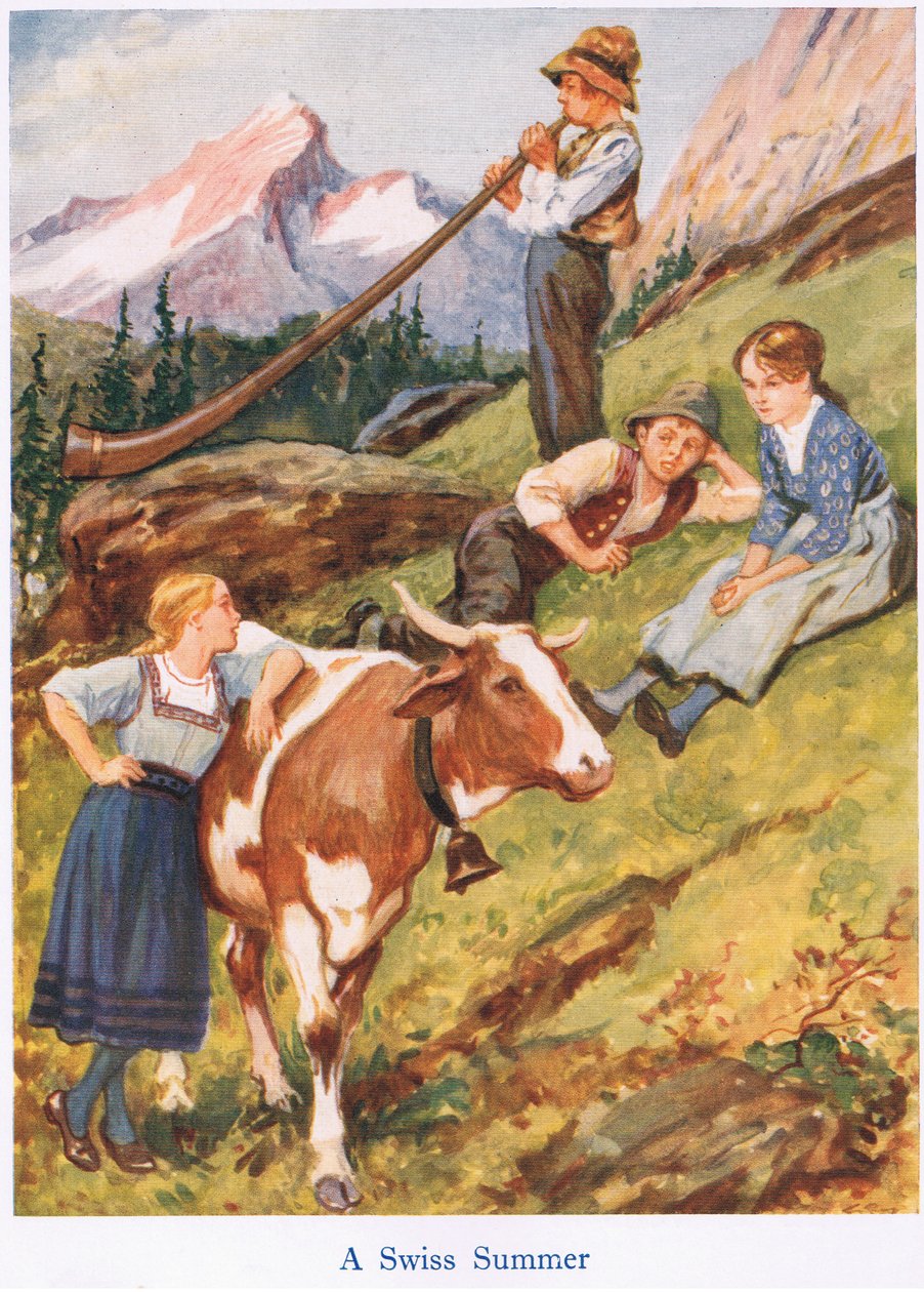 En sveitsisk sommer av Gordon Frederick Browne