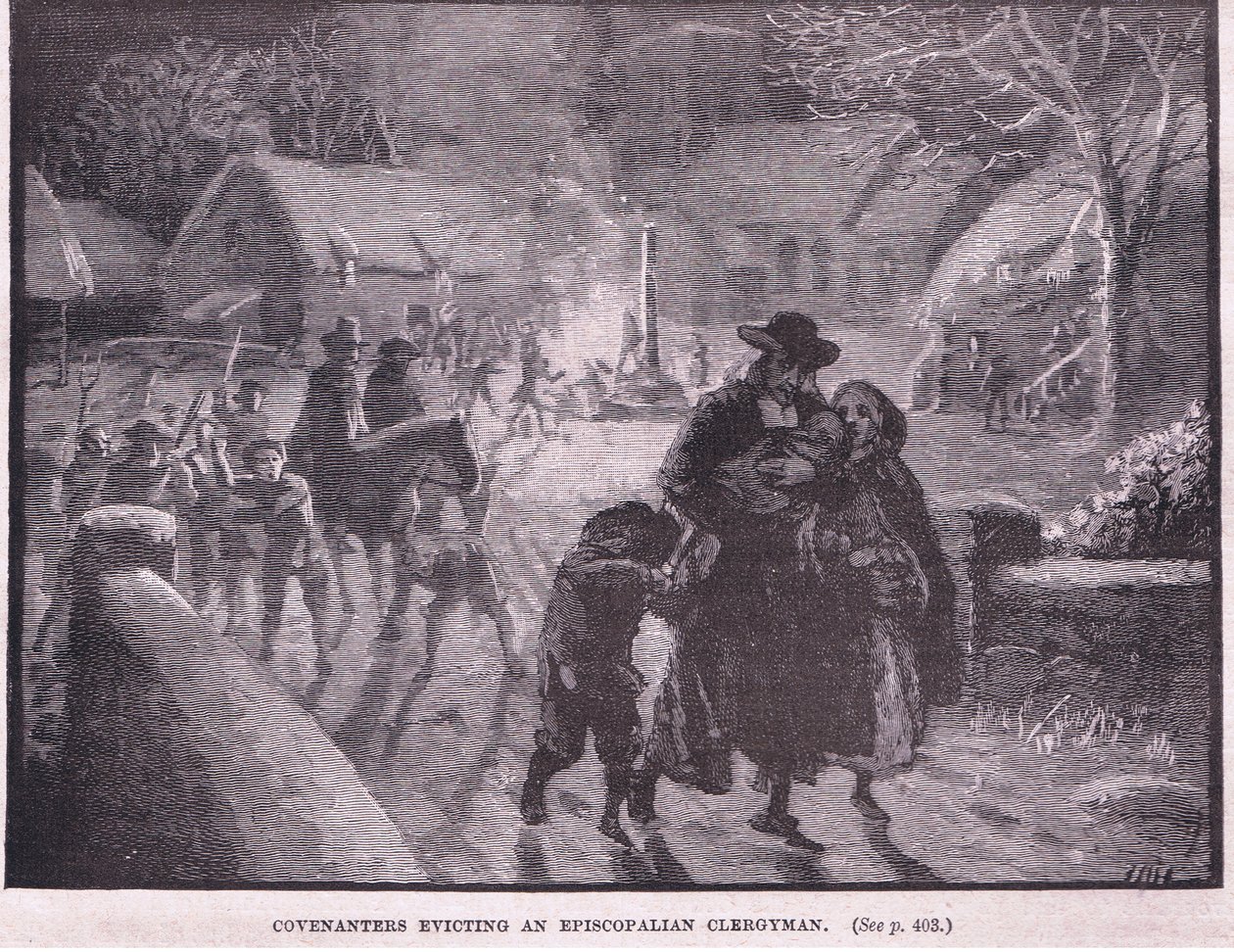 Pakter som kaster ut en episkopalsk prest av Gordon Frederick Browne