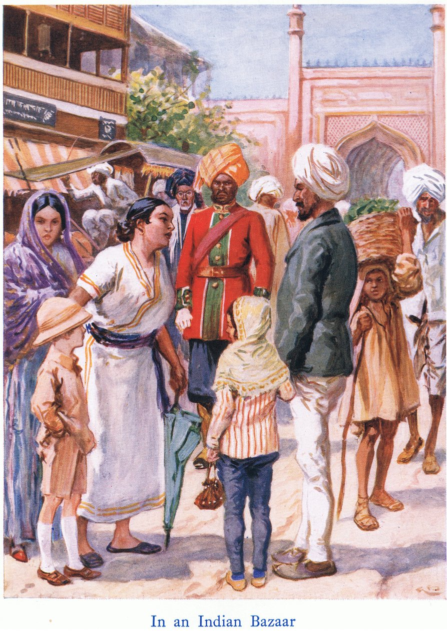 I en indisk basar av Gordon Frederick Browne