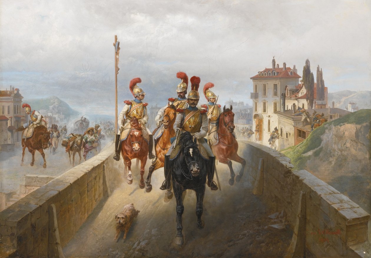 Napoleonske tropper av Gottfried Willewalde