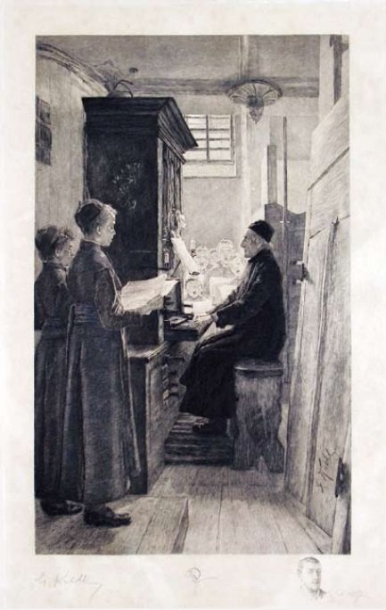 Kirkekor av Gotthardt Johann Kuehl