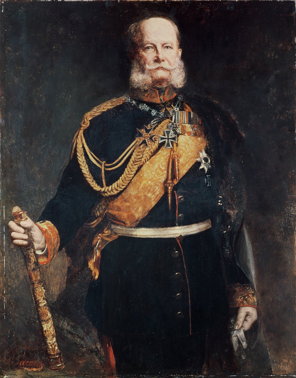 Kaiser Wilhelm I av Gottlieb Biermann
