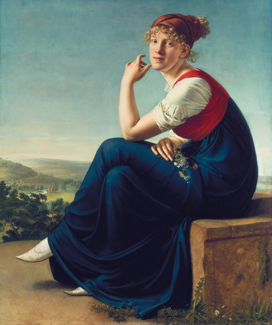 Heinrike Dannecker av Gottlieb Schick