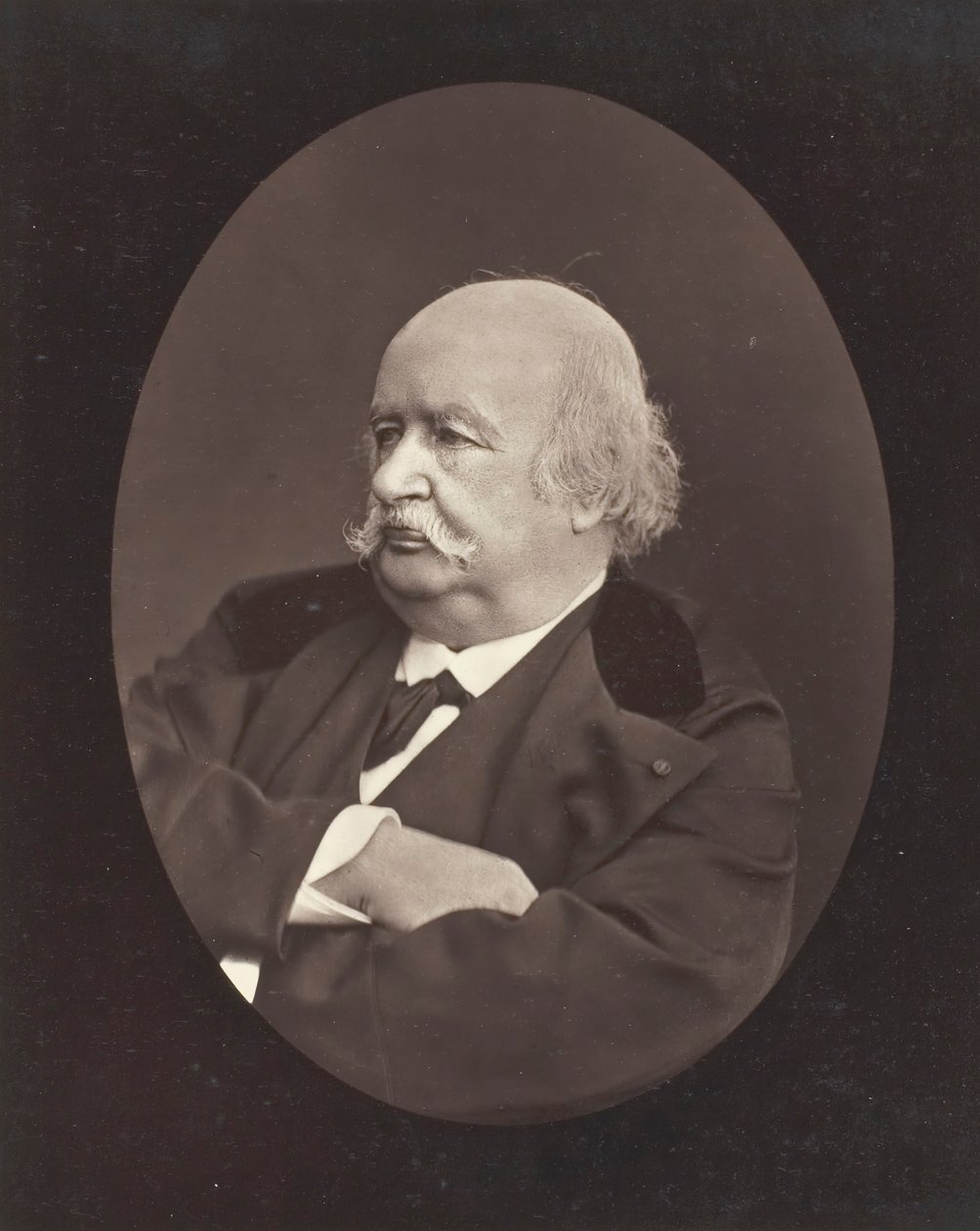 Jules Sandeau, [fransk forfatter], ca. 1880. av Goupil and Co
