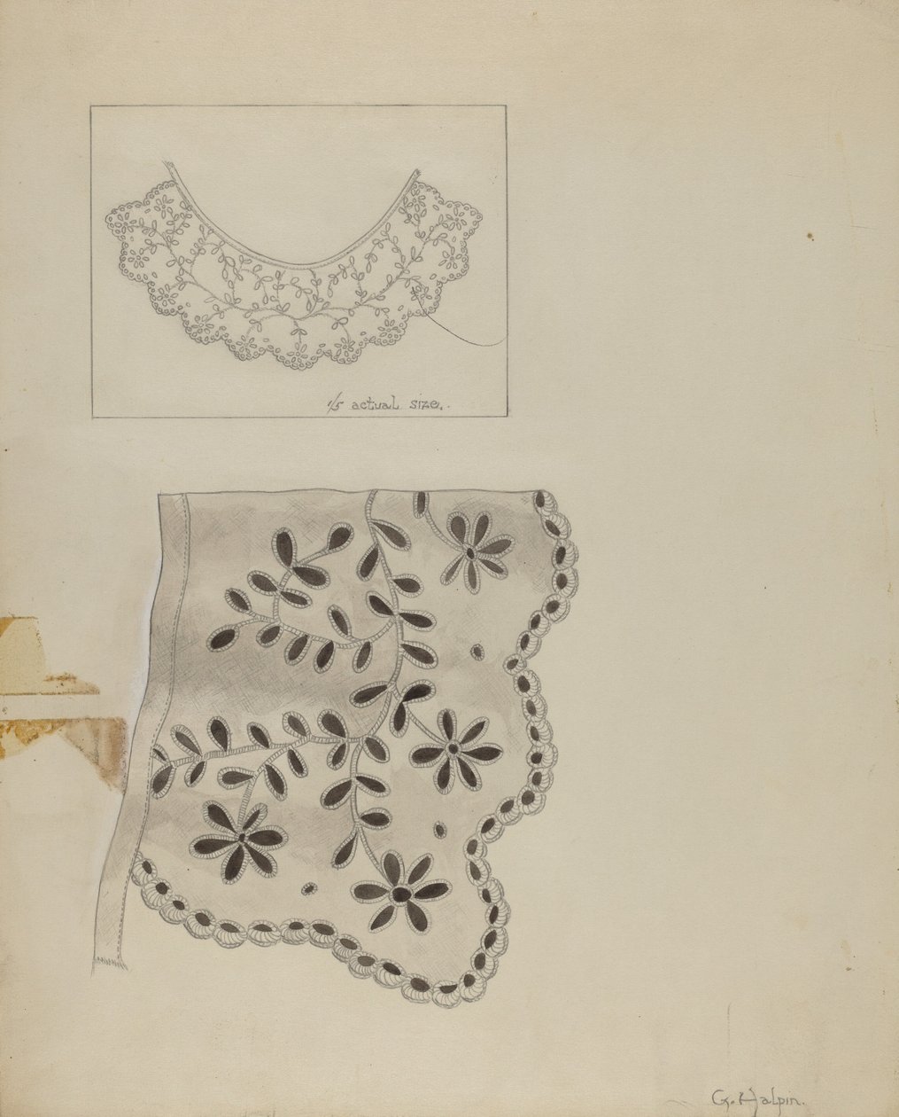 Brodert linkrage av Grace Halpin