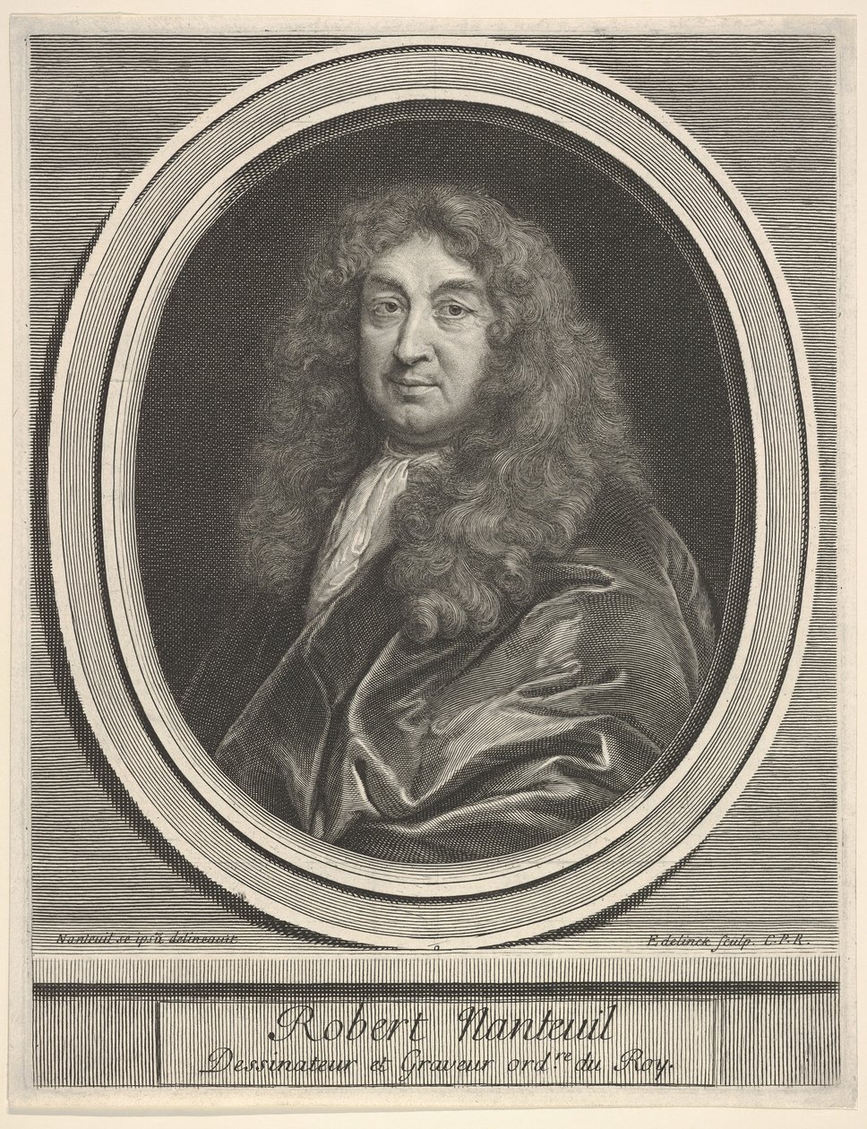 Robert Nanteuil. av Gérard Edelinck