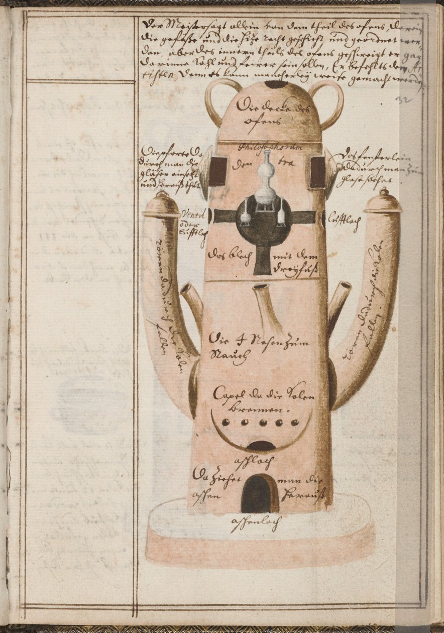 Alkymistisk notatbok, ca. 1620 av Grasshoff