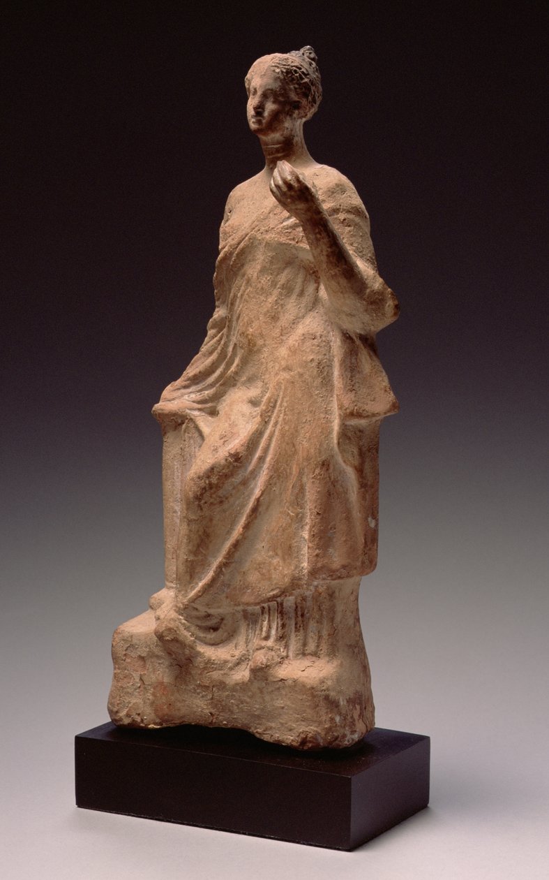 Hellenistisk statue (terrakotta) (se også 257658) av Greek