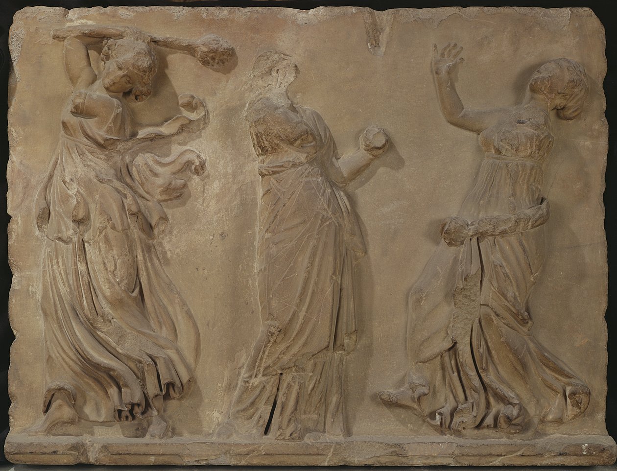 Tre bakchanter, 336-30 f.Kr av Greek