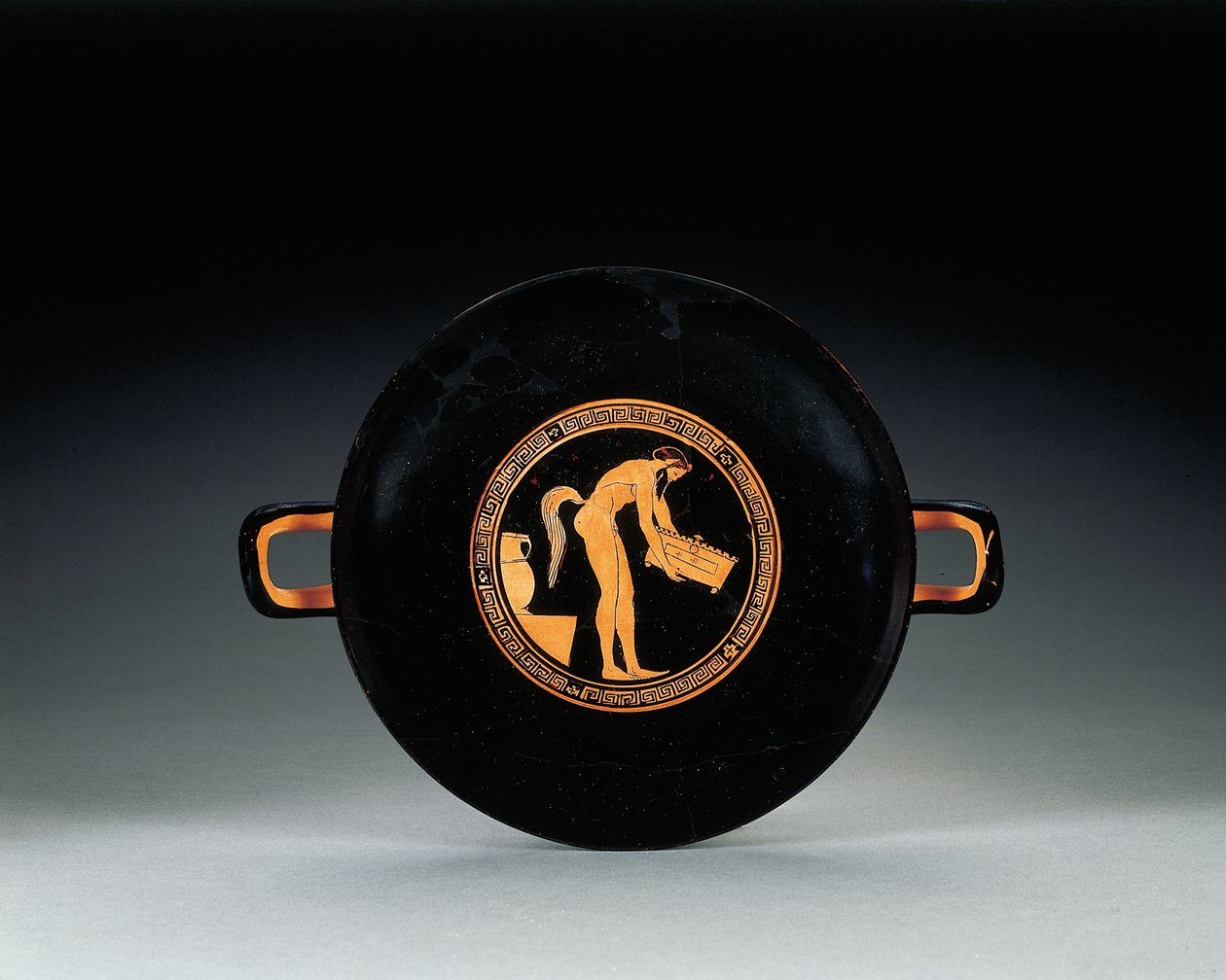 Lofts rødfigur kylix, ca. 470 f.Kr av Greek