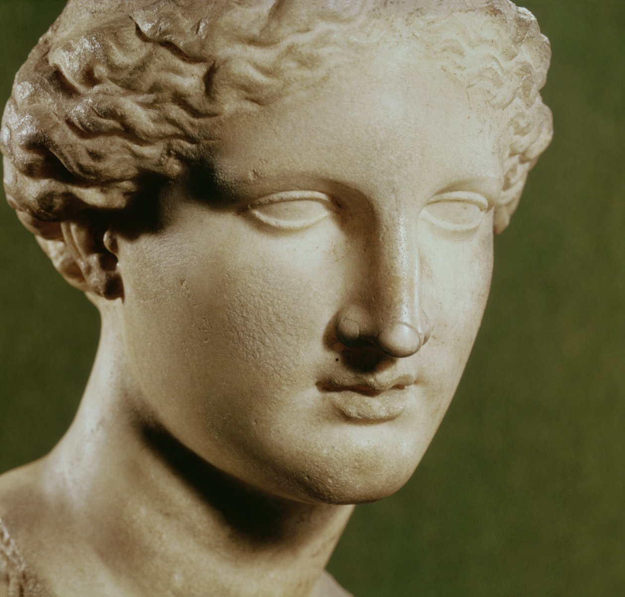 Leder for Artemis (marmor) av Greek