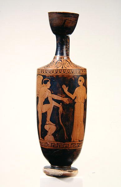 Lekythos, ca. 425–400 f.Kr. (keramikk) av Greek