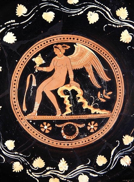 Merrythought Cup, ca. 330–310 f.Kr. (keramikk) av Greek
