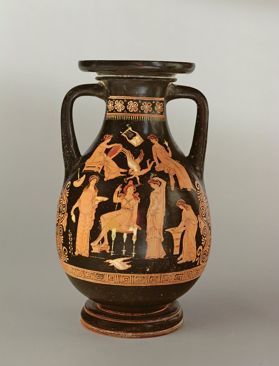 Rødfigur Pelike, ca. 350 f.Kr. (keramikk) av Greek