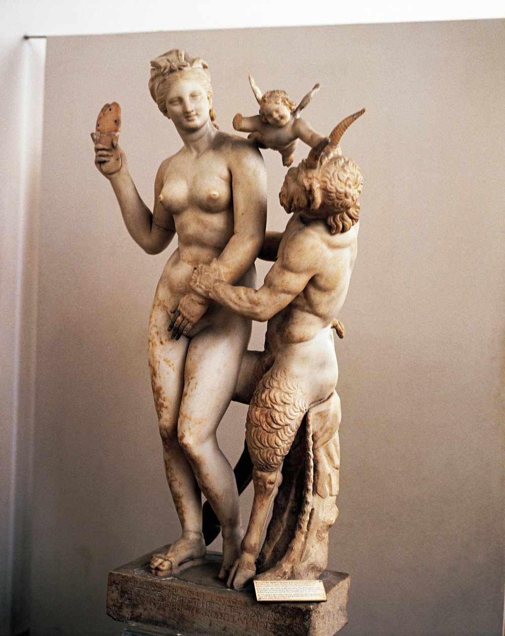 Hellas, Athen, Afrodite, kjærlighetsgudinnen, skulptur av Greek Greek