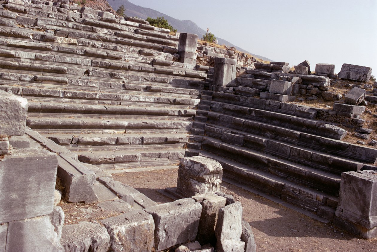 Senatets hus (bouleuterion) av Greek School