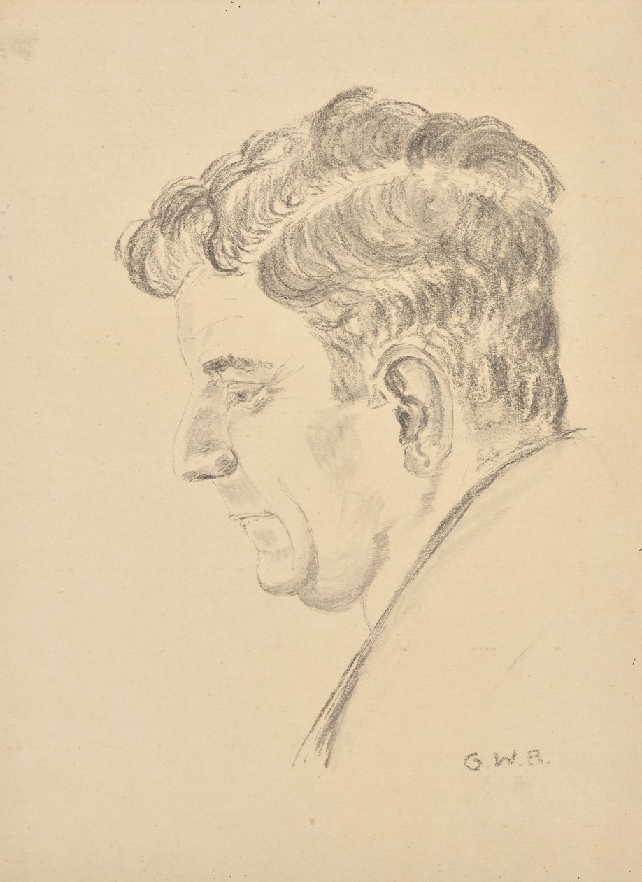portrett dr Joseph Wagner av Grete Wagner Barwig