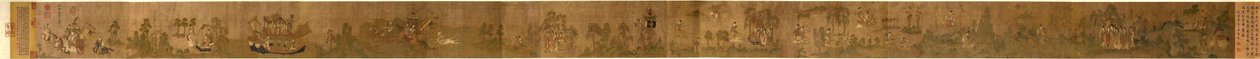 GU Kai -verdi, nymfe Fateh luo -elven, GU Gong (palassmuseum), Beijing av Gu Kaizhi
