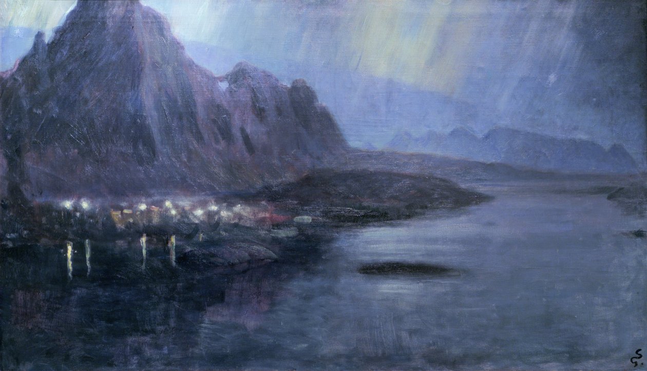 Fra Svolvær Fra Svolvær av Gudmund Stenersen