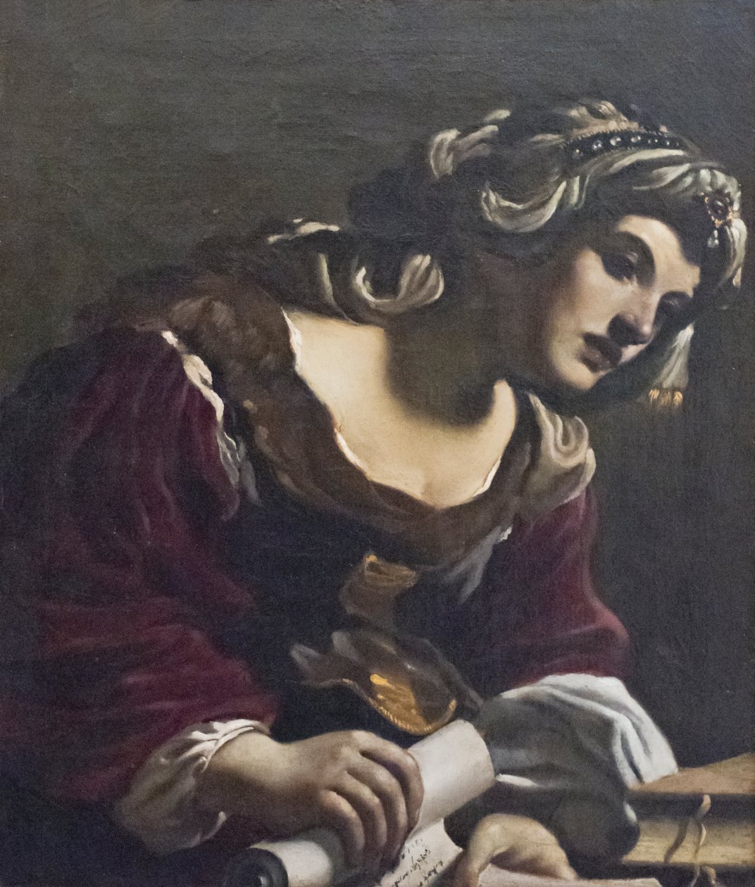Sibyl av Guercino (1591 1666)