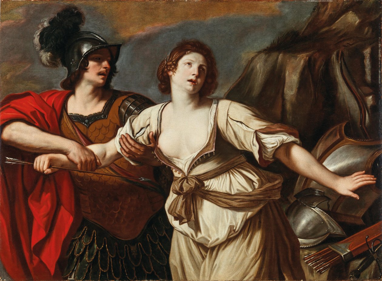 Rinaldo og Armida. av Guercino