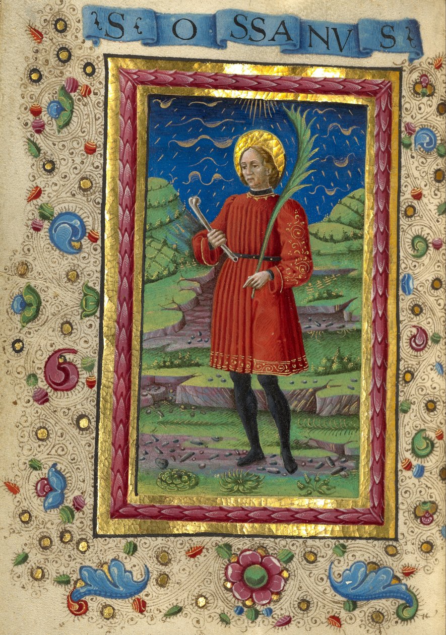 Saint Ossanus av Guglielmo Giraldi