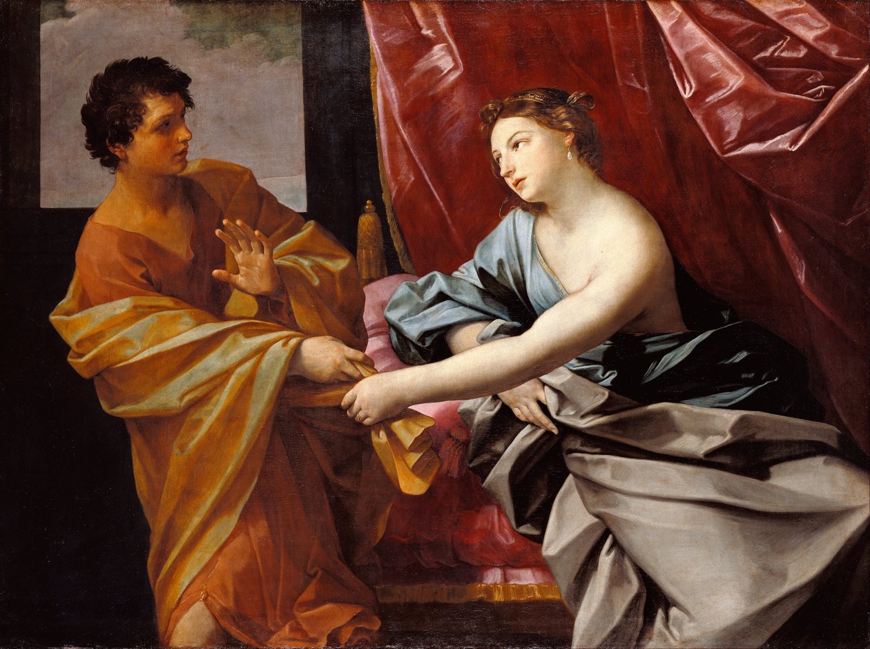 Joseph og Potifars kone av Guido Reni
