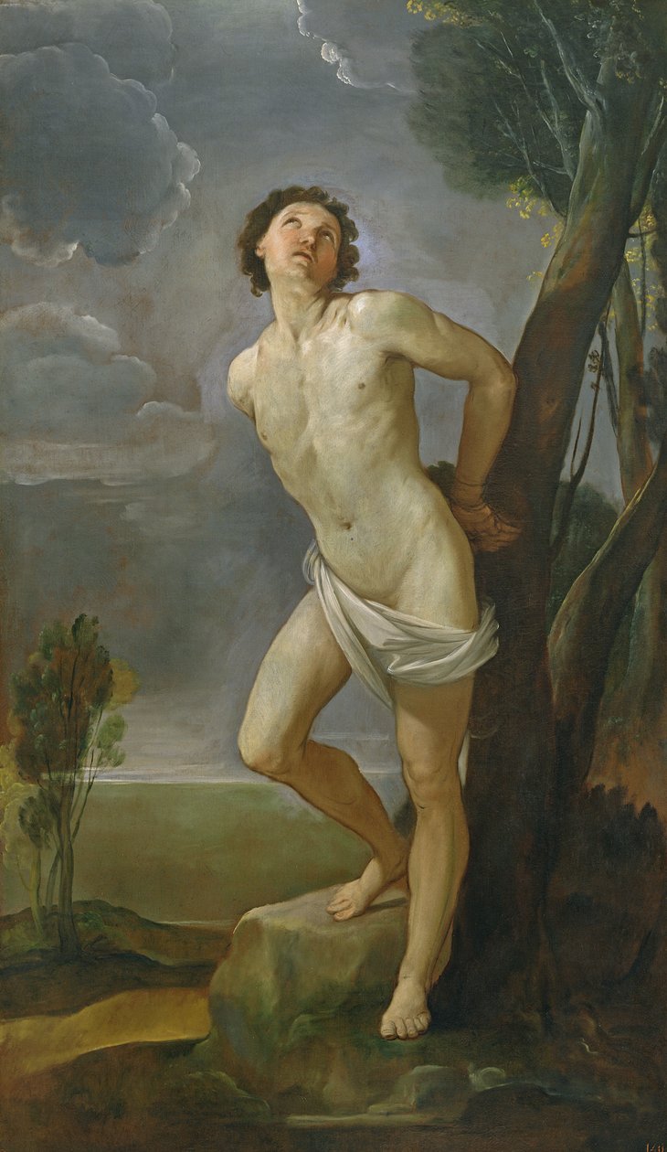 St. Sebastian av Guido Reni