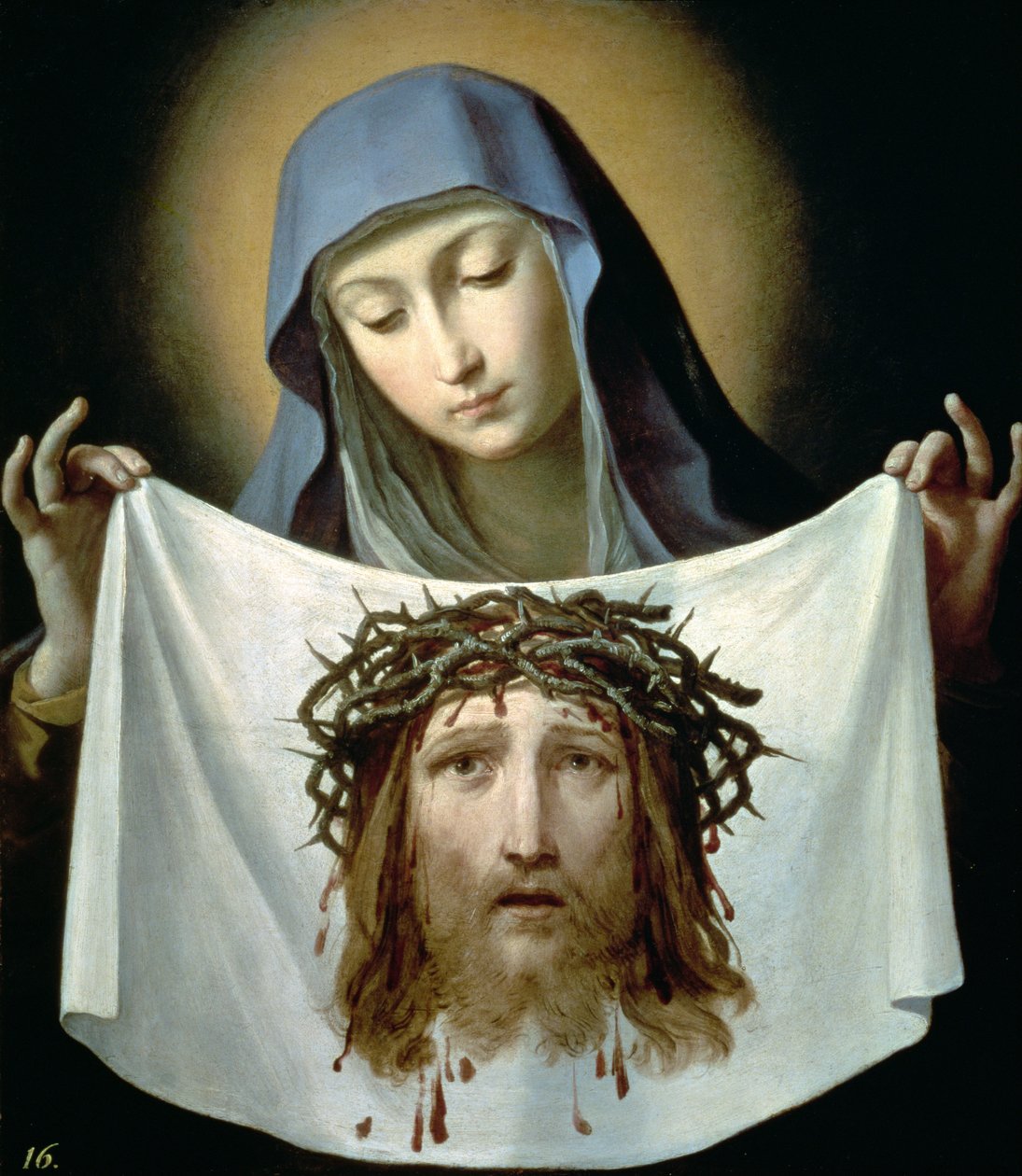 St. Veronica av Guido Reni