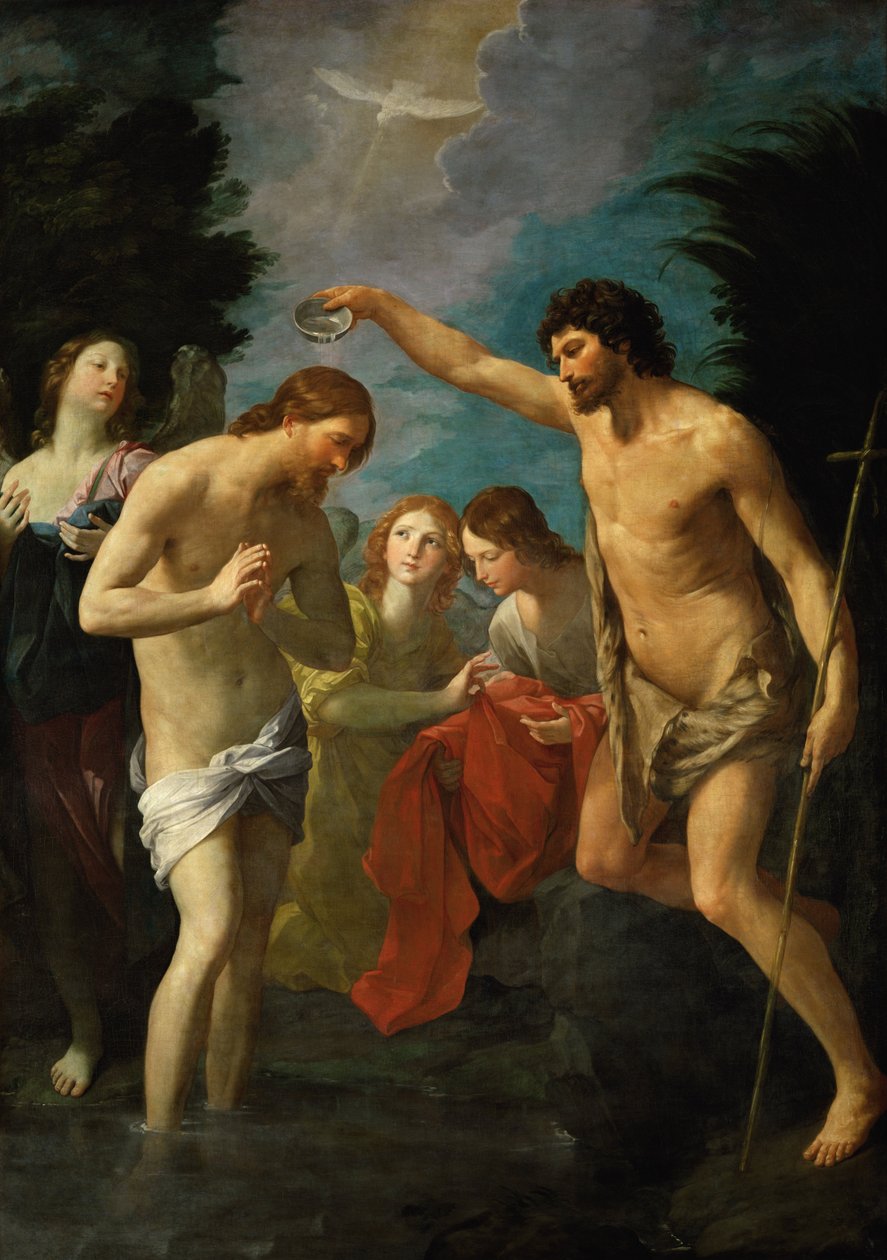 Kristi dåp av Guido Reni