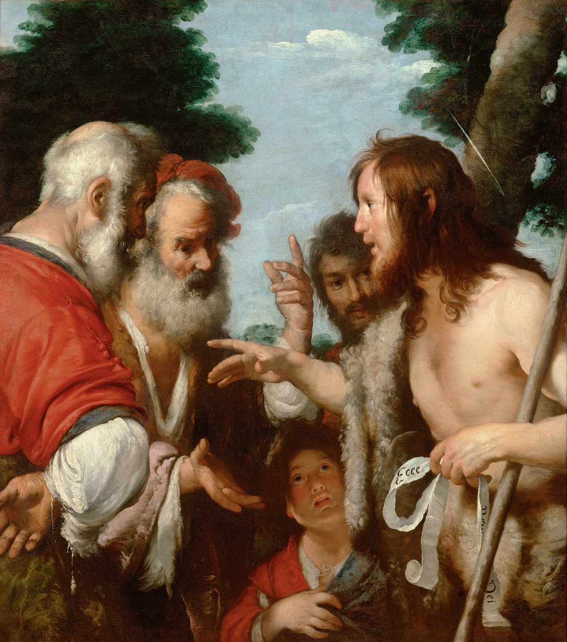 Kristi dåp av Guido Reni