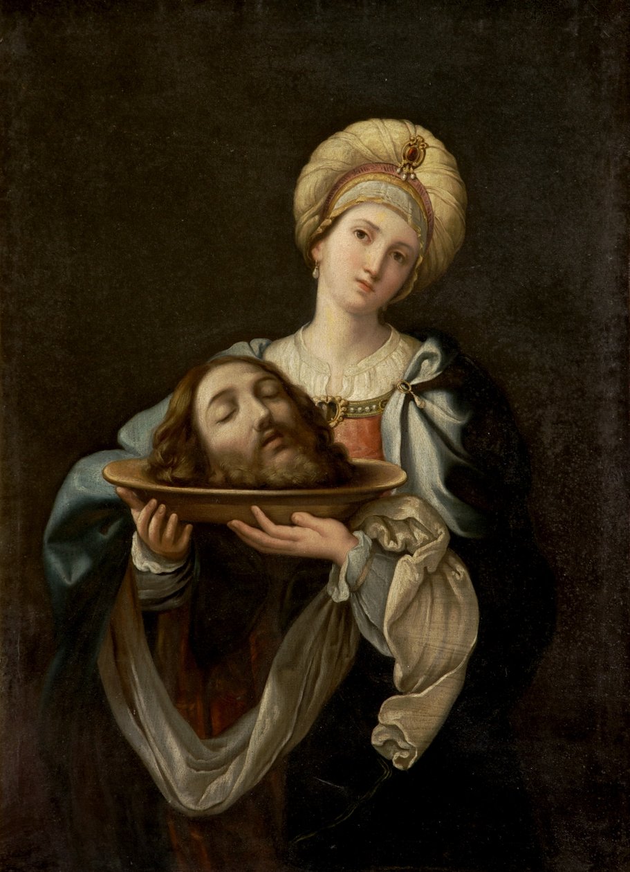 Salome med hodet til døperen Johannes av Guido after Reni
