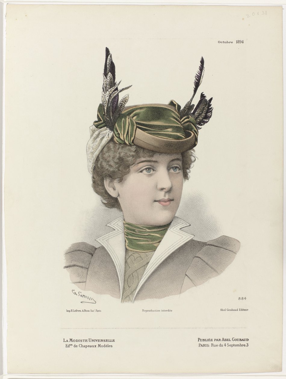 The Universal Milliner, oktober 1894, nr. 884 av Guido Gonin