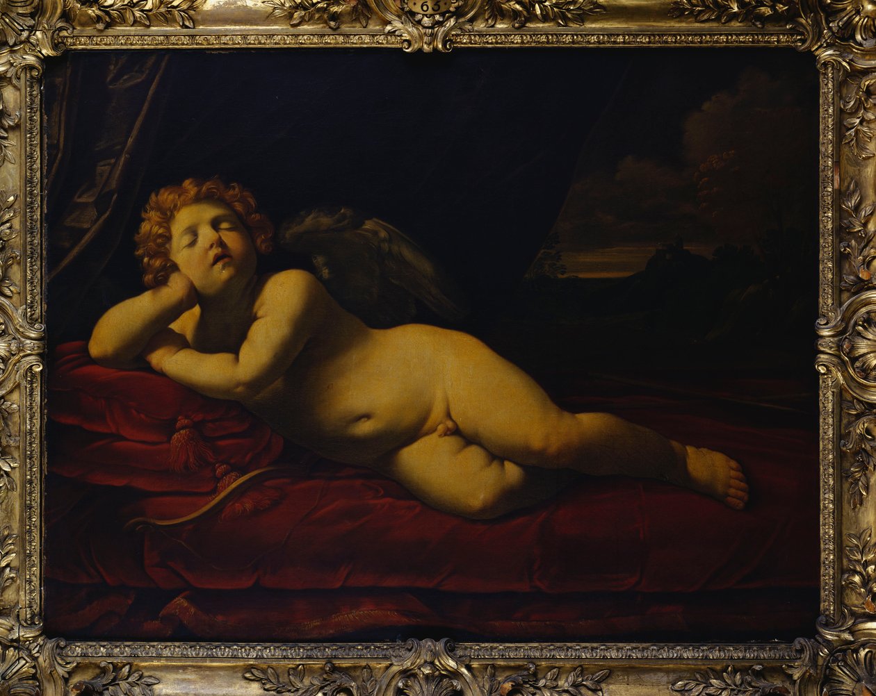 Amor sover av Guido Reni