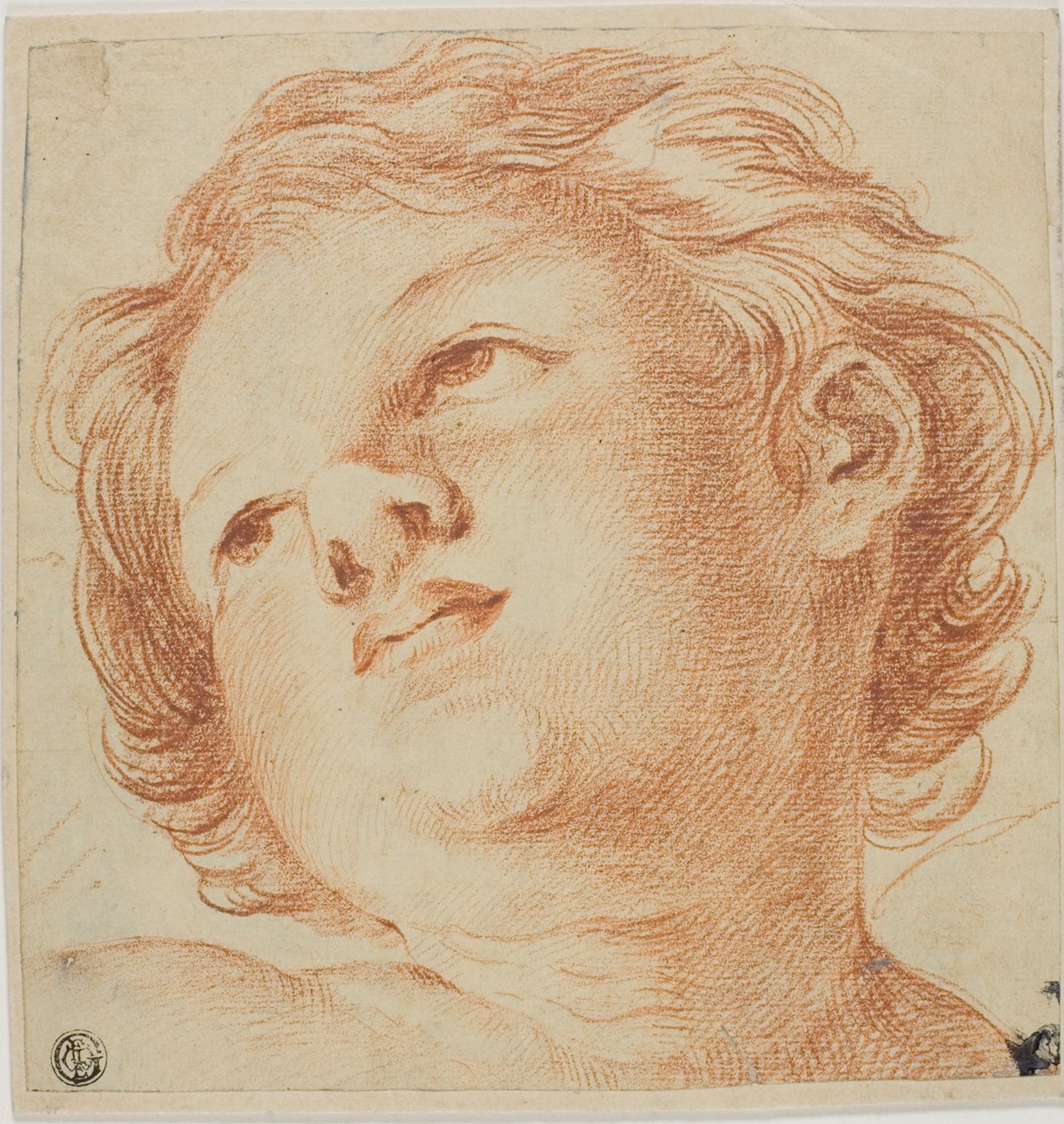 Sjef for Putto av Guido Reni