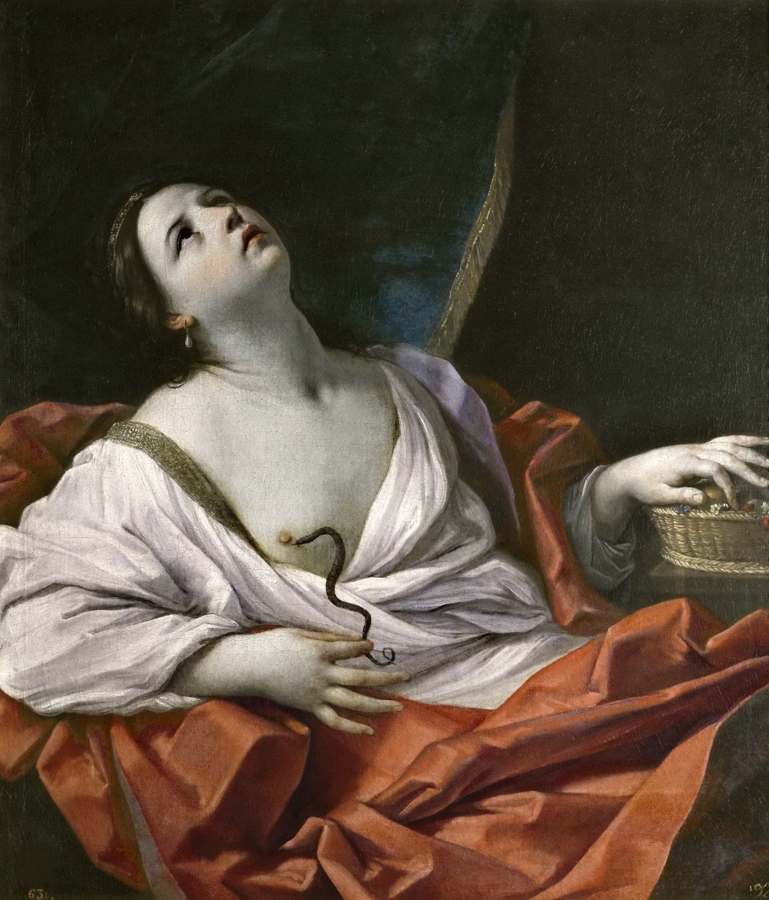 Cleopatras død, ca. 1640. av Guido Reni