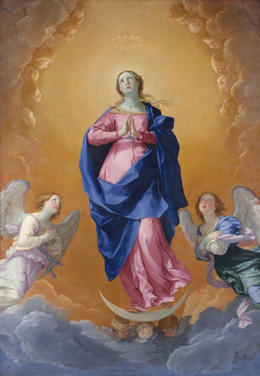 Den ulastelige unnfangelsen, 1627. av Guido Reni