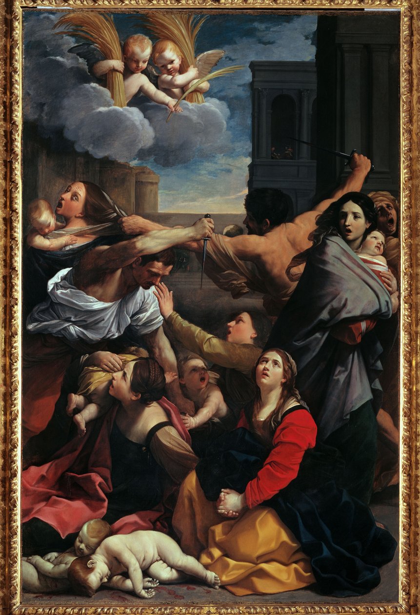Massakren på de uskyldige, 1611. av Guido Reni