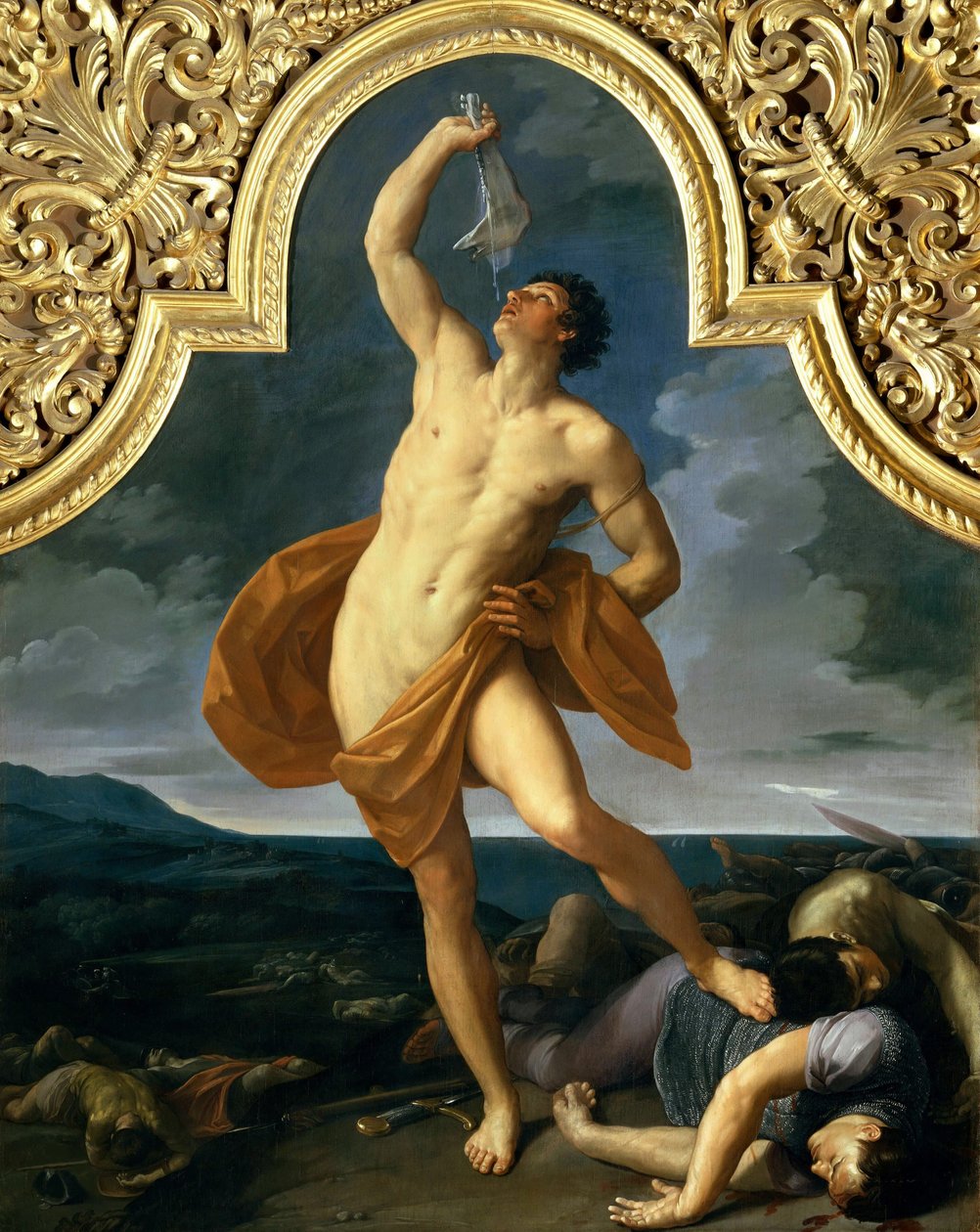 Seirende Samson, 1614-1616. av Guido Reni