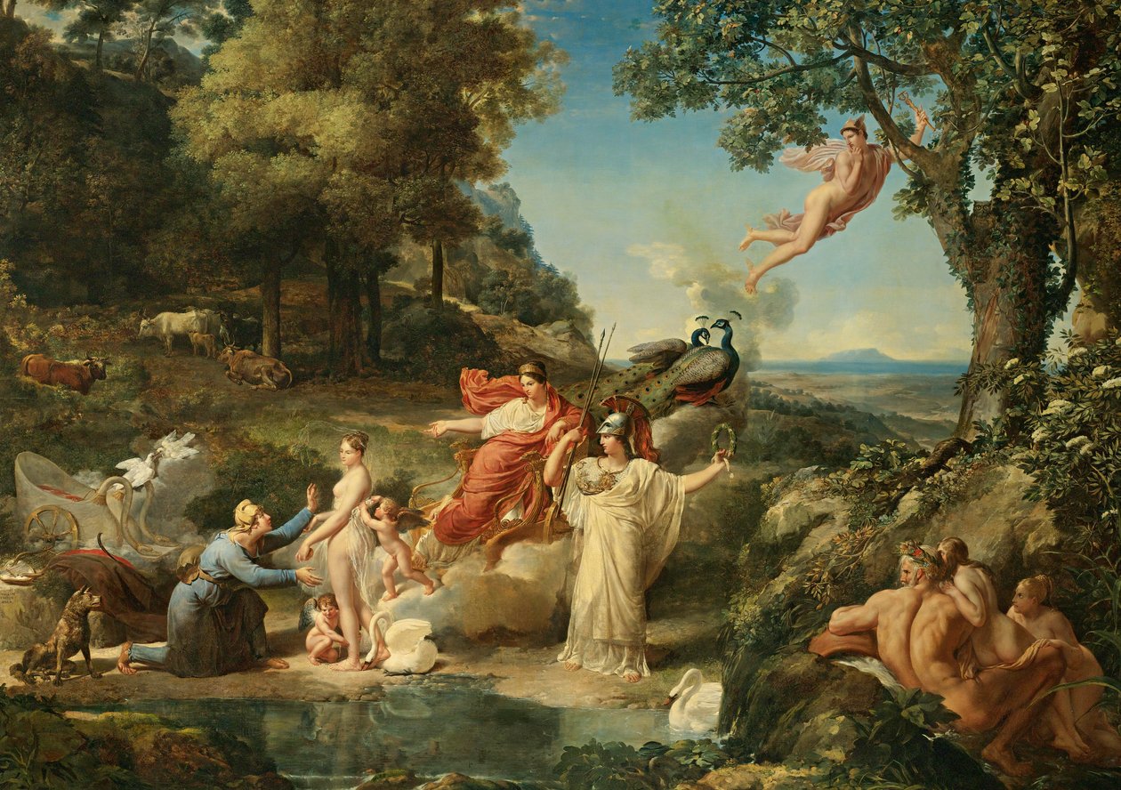 Paris-dommen av Guillaume Guillon Lethière