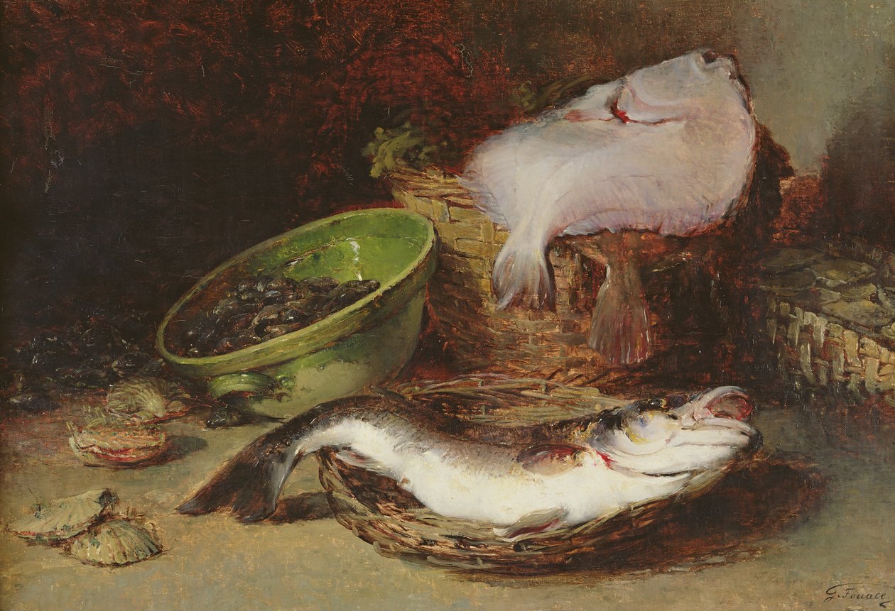 En fin fisk av Guillaume Romain Fouace