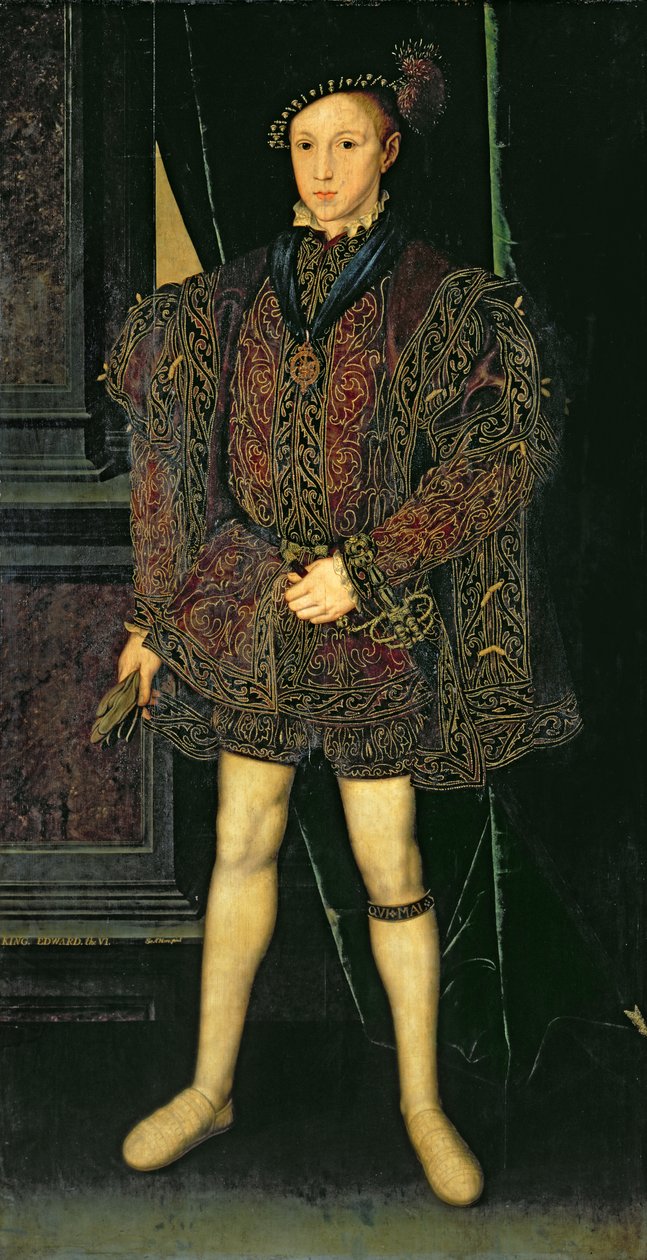 Edward V (1537–53) av Guillaume Scrots
