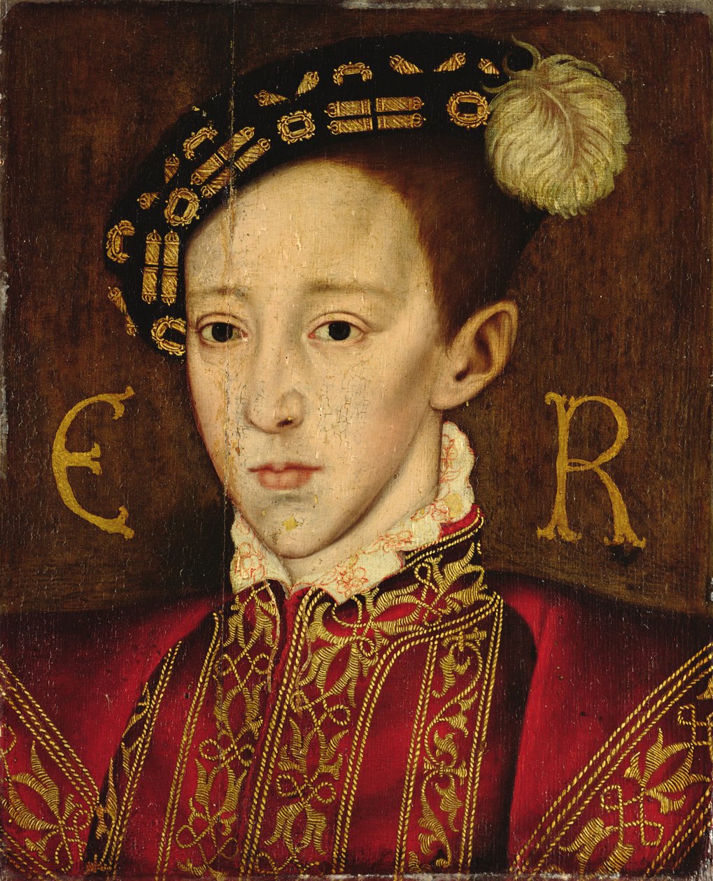 Portrett av Edward VI (1537-53) av Guillaume Scrots