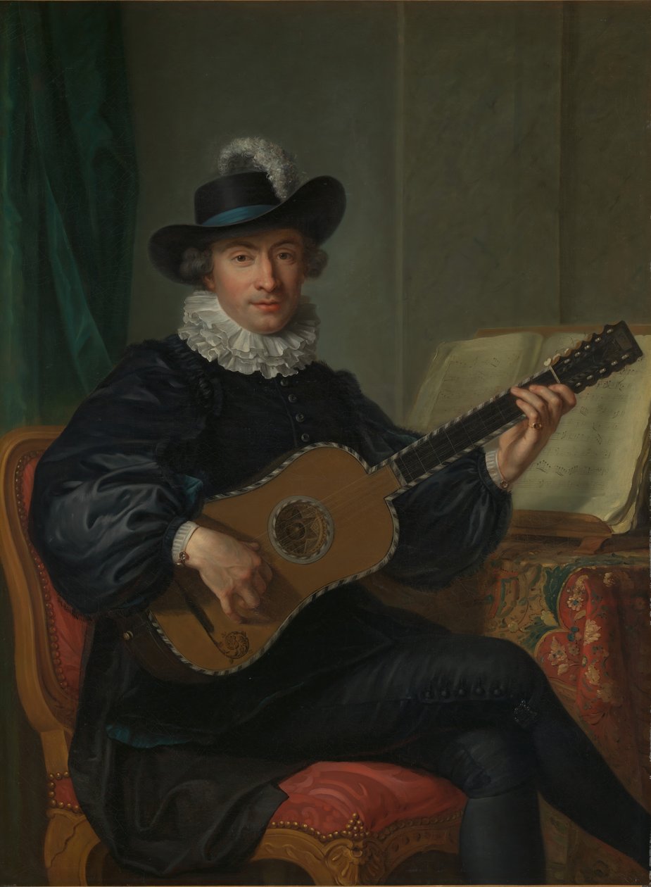 Portrett av Monsieur Aublet, ca. 1782. av Guillaume Voiriot